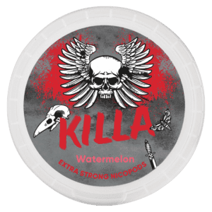 KILLA Water Melon nicotine pouch with sweet and refreshing watermelon flavour