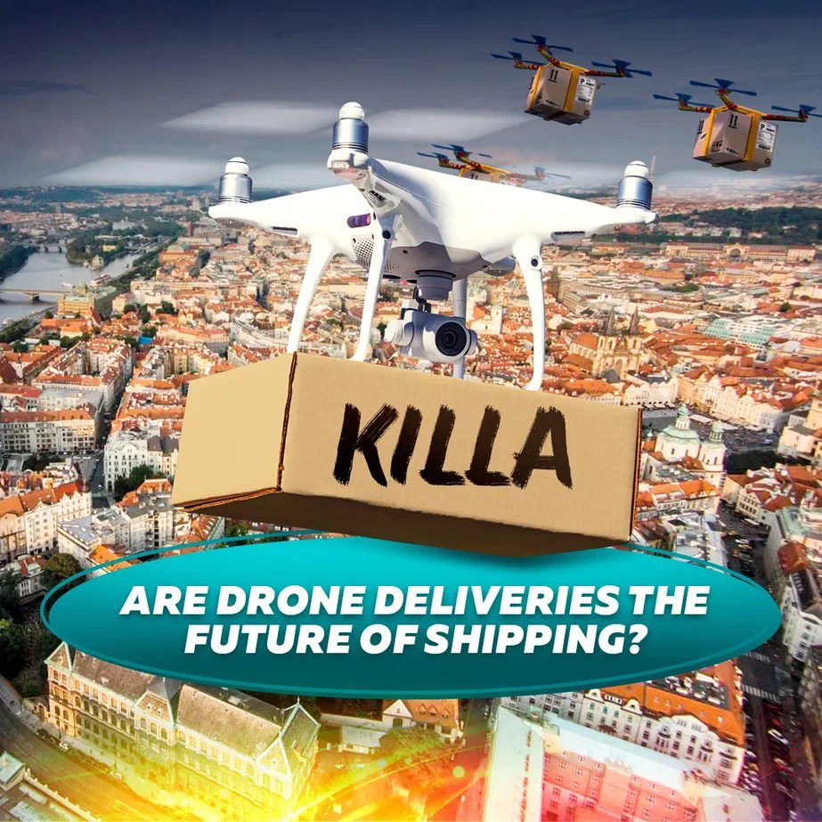 killa02 Are Drone Deliveries KLYFT.CO.UK