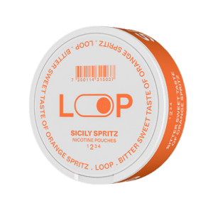 LOOP Sicily Spritz Slim Normal nicotine pouch with citrusy spritz flavour for a refreshing experience