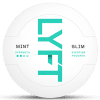 LYFT Mint slim nicotine pouch with cool menthol flavour