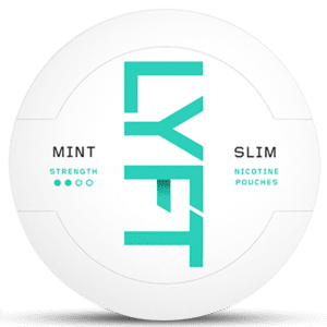 LYFT Mint slim nicotine pouch with cool menthol flavour