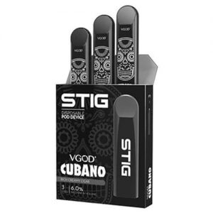 STIG Vgod Cubano POD Devices vape klyft.co.uk